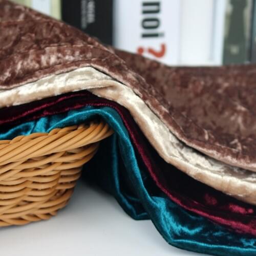 100x160cm Gold Diamond Velvet Fabric Elastic Flannel Fabric For Sewing DIY Clothes Stage Party Wedding Home Decor