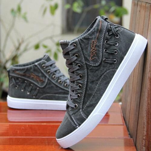 HUIYI Men's High Top Sneakers
