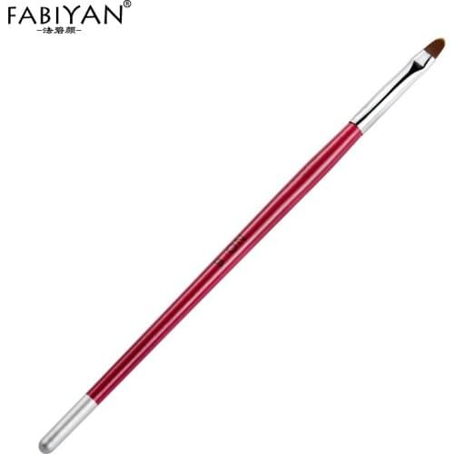 Painting Brush Round Nail Art Wooden Handle Salon Drawing Tips Builder UV Gel Polish Design Carving Pen Acrylic Manicure Tools