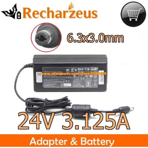 Genuine Zebra FSP075-RAAN2 Ac Adapter 24V 3.125A 75W Power Supply P1076001-006 SAW-52-312524 Laptop Charger