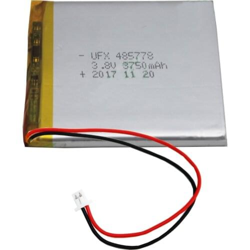 Rechargeable polymer lithium battery custom 485778 3.8V 3750mAh digital camera camera point reading machine