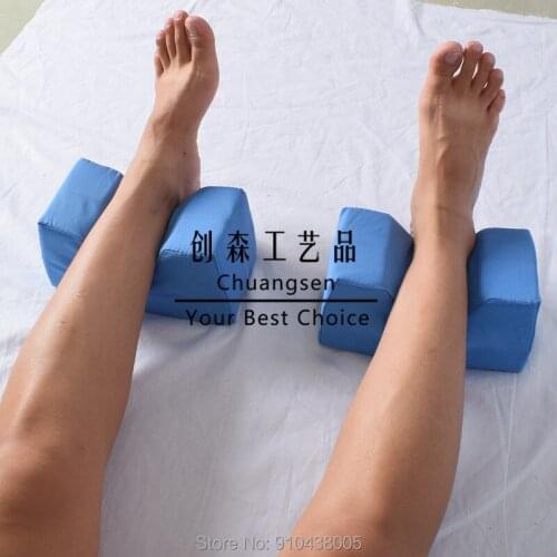 Elerly care knee pillow memory foam leg pillows for leg, back, hip pain relief,antibacterial design removable cover bedsore pad