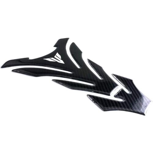 Carbon Fiber Motorcycle Tank Pad Gas Oil Fuel Tank Pad Decal Tank Protector Motorcycle Stickers for Yamaha All Models