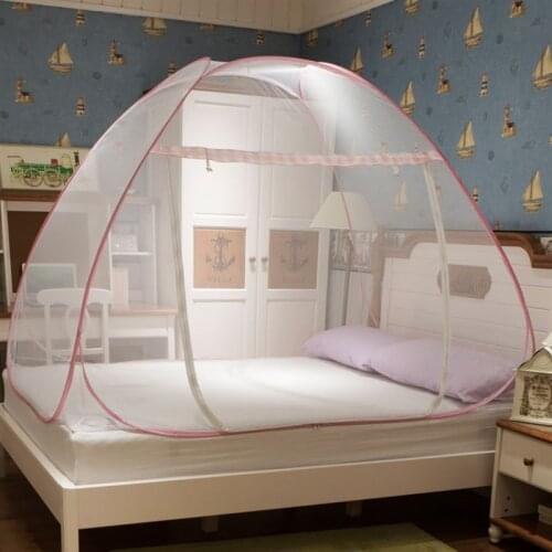 Folding Round Mosquito Net bed curtain Bunk Mesh Tent Camp Students Canopy Netting Anti Mosquito bed curtain Canopy L