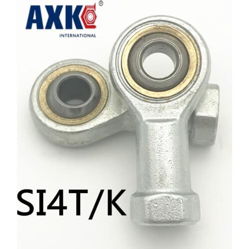 Desktop 3d Printer Special Bearing Si4t/k (4 Pcs) 4x8x7mm Main Tenance-free Rod Ends With Female Thread Phs 4 For Kossel Delta