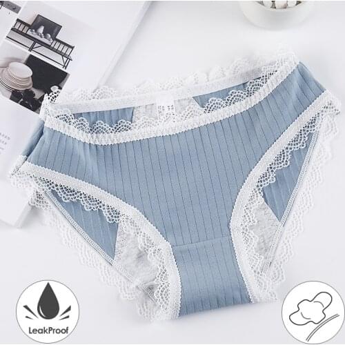 Menstrual Panties Leak Proof Physiological Pants Sexy Women Panties Underwear Period Cotton Waterproof Briefs Ladies lingerie