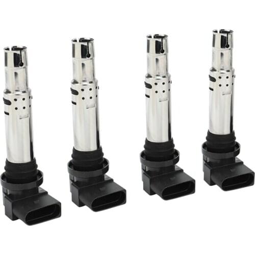 4Pcs Ignition Coil For- A3 For-Vw-Polo Tiguan Golf Cc Eos Passat 036905715G Accessory 036905715 for Ea111 Ignition Coil