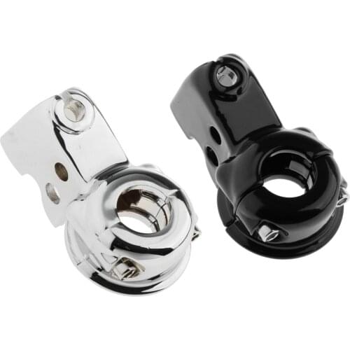 Aluminum Clutch Lever Mount Bracket Clamp Parts For Harley Easy to install
