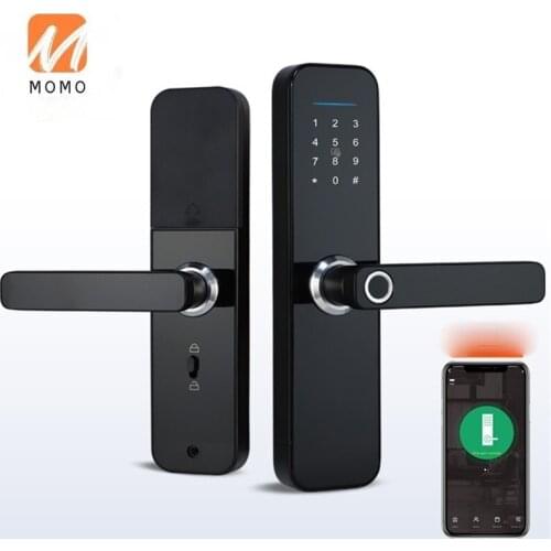 Home Electronic Electric Tuya APP Wifi Smart Lock,Digital Biometric Fingerprint Door Lock