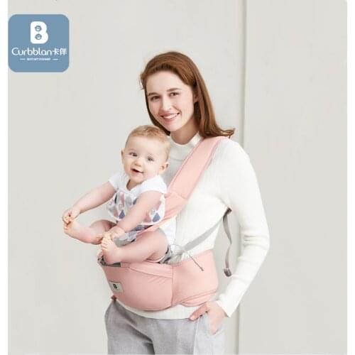 Curbblan 0-24 Month Ergonomic Baby Carrier Backpack With Hip Seat For Newborn Multi-function Infant Sling Wrap Waist Stool Baby