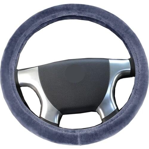 Wagon Truck Bus Minibus Plush Car Steering Wheel Cover Diameters 36CM 38CM 40CM 42CM 45CM 47CM 50CM 7 Sizes to Choose From