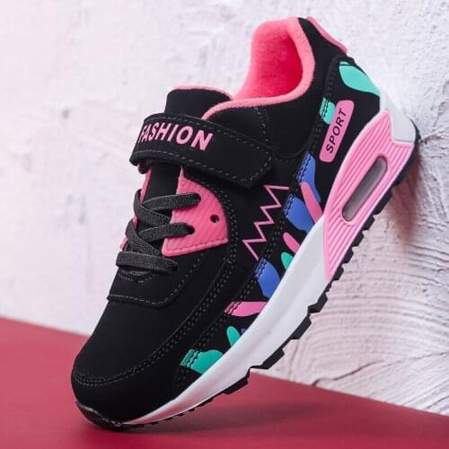 Girls Sneakers Children Shoes For Boys Casual Shoes Girls Shoes Kids Sneakers Cotton Fabric Leather Winter Autumn Anti-slippery