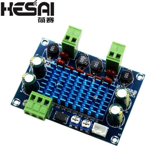 M572 High Power Digital Power Amplifier Board TPA3116D2 Chassis Dedicated Plug-In 5-28V Output 120W