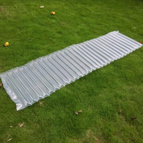 Outdoor Sleeping Pad Ultralight Camping Inflatable Mylar Air Mattress Pad Disaster Emergency Inflatable Air Bed Mat Sleeping Pad
