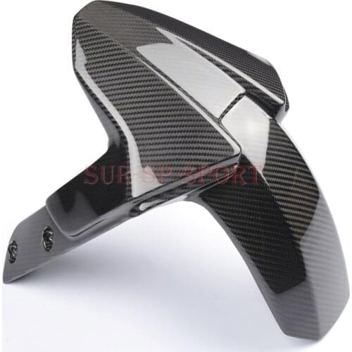 Front Fender Hugger Tire Mudguard Cover For KTM Duke 790 2018 -2020 Carbon Fiber