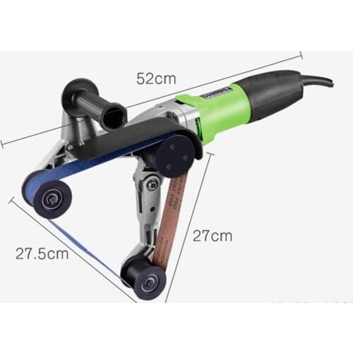 Pipe Tube Belt Sanders Polisher Stainless Steel Tube Polishing Machine