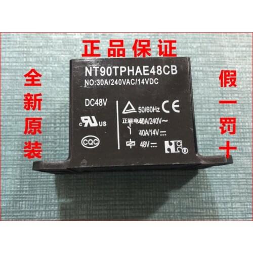 Relay NT90TPHAE48CB DC48V 30A 1 normally open