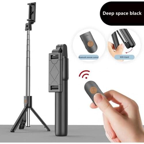 Selfie Stick Bluetooth-compatible Remote Control Extendable Stick For Mobile Phone IOS Android Extendable Monopod Selfie Stick
