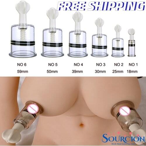 Nipple Sucker Sex Toys for Adults Women Pussy Clit Stimulator Breast Enlarger Suction Vacuum Pump Clamps Erotic Intimate Goods