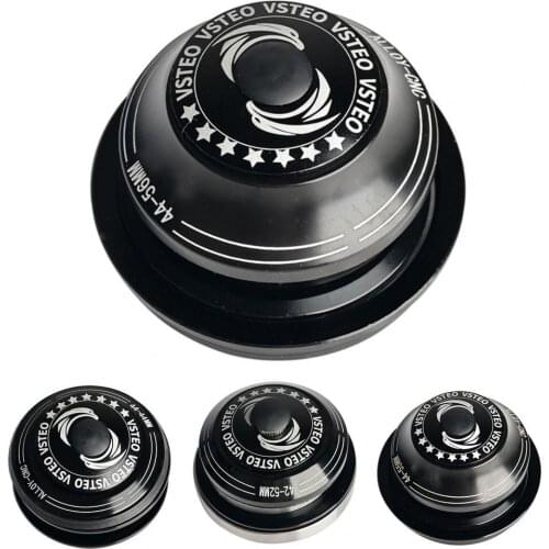 Bike Headset Lightweight Anti-corrosion Aluminum Alloy 42 52MM 44-55/56mm Bike Peilin Bowl Set for MTB подшипники для весипеда