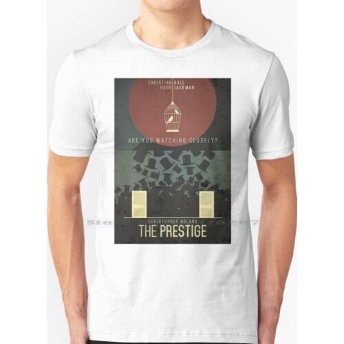 Are You Watching Closely - T Shirt 100% Pure Cotton The Prestige Film Movie Christopher Nolan Christian Bale Hugh Jackman