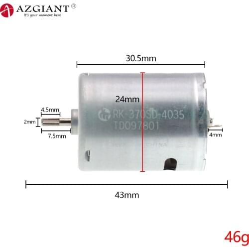 1pc RK-370SD-4035 DC6V 15000RPM Thick Coil Super Power high speed original mabuchi motor DC 15000rpm