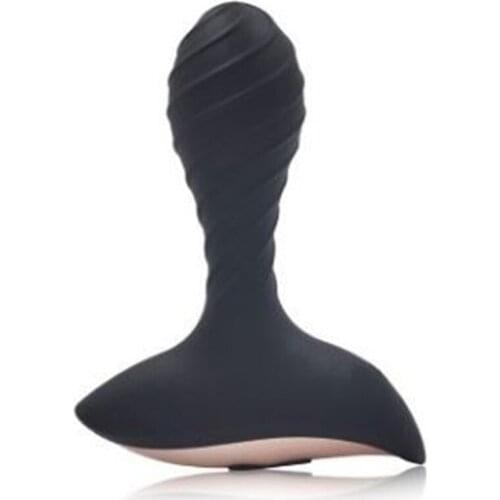 10-frequency vibrating anal plugs G-spot posterior stimulation silicone male erotic female masturbators adult products