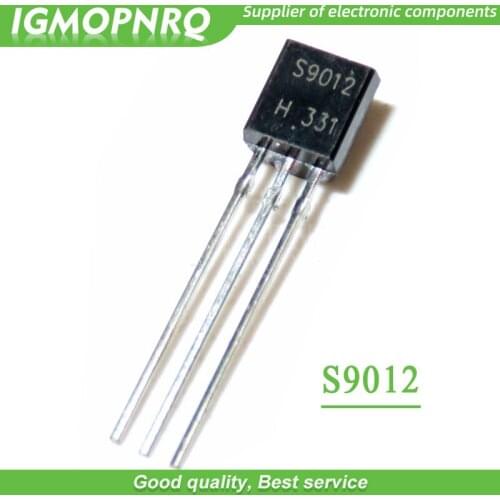 100PCS S9012 TO-92 9012 TO92 new triode transistor