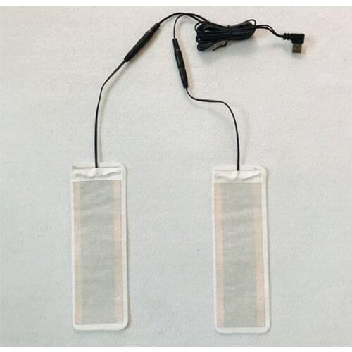 5VUSB Insole Heating Film. Knee Pads. Foot Warmer. Warm Shoes. USB Electric Heating Shoes. Soft Cloth. 6CM*20CM