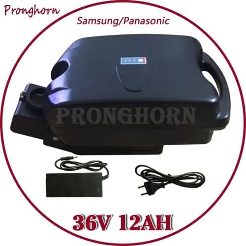 36V 500W use Panasonic/Samsung cell Battery 36V 12Ah Lithium Battery 36V 12AH Electric Bike Battery with 20A BMS +42V 2A Charger