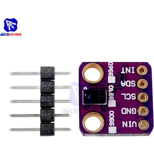 Diymore GY-APDS9930-LLC APDS-9930 LLC Ambient Light Sensor Infrared LED Proximity Sensor Module IIC I2C Interface Module
