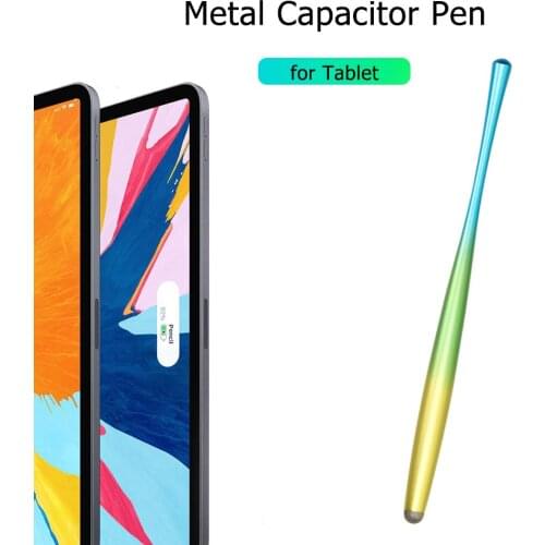 Gradient Colorful Stylus Pen Universal For Smartphone Tablet Touchscreen Slim Waist Capacitive Stylus Pencil with Nano Fiber Tip