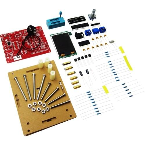 Multifunctional Tester GM328 Transistor Tester Diode Capacitance ESR Meter PWM Square Wave with case