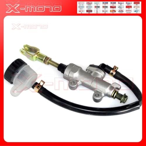 Mofaner 1 Piece Universal Motorcycle Motor bike/ ATV Rear Hydraulic Brake Master Cylinder