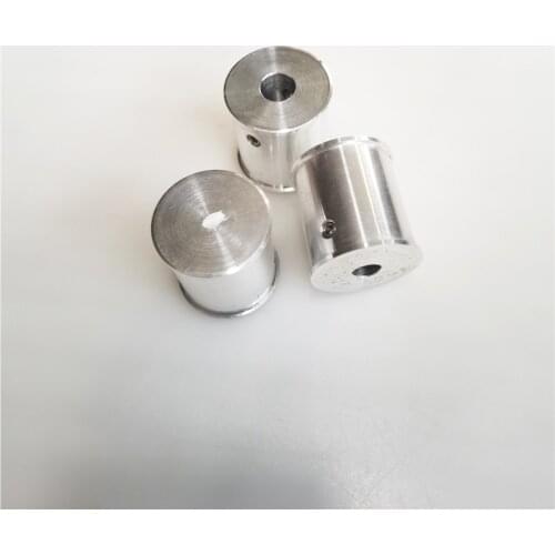 30mm belt Fully Aluminum Contact Wheel Active wheel ID 5/6/8/10mm for belt machine with Screw positioning