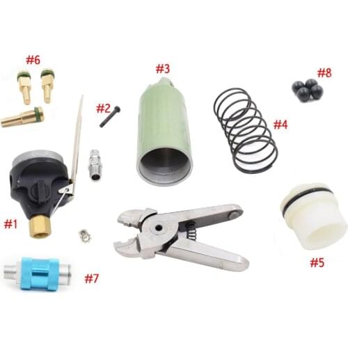 Pneumatic Air Crimping Pliers HS30 YM300 Copper Wire Crimper Air Insulated Terminal Nipple Clamp Air Nipper Parts Accessories