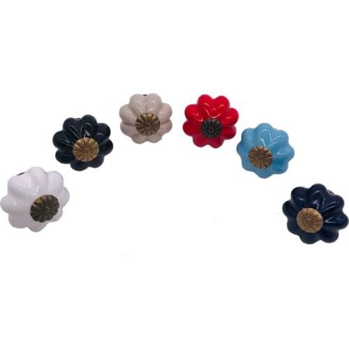 1x Children Room Knobs and Handles Cute Pumpkin Small 25mm dia Kids Child Kitchen Cabinet Cartoon Furniture Handle Drawer Pulls