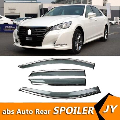 For Toyota crown 2015-2018 crown Window Visor Vent Shades Sun Rain Deflector Guard For s Auto Accessories 4PCS/SET