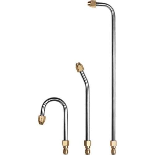 30°/90°/U Shape High Pressure Washer Angled Lance Extension Spray Wand 1/4'' Quick Release 3600PSI