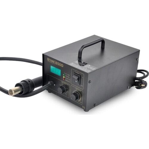 UYUE850D digital display hot air gun hot air barrel removal IC air gun removal CPU special export air gun