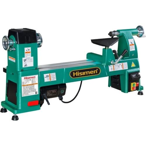 800W, 12.5 inch, stepless speed regulating woodworking lathe