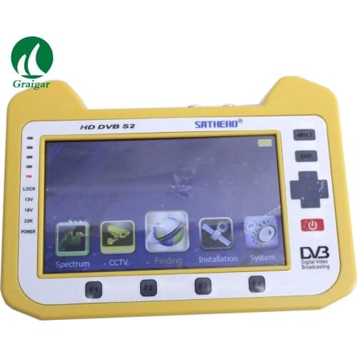 Digital Satellite Finder Meter SH-900HD Real Time Spectrum Analyzer Multi-purpose Design