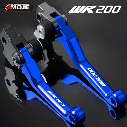 CNC Motorcycle Dirt Bike handbrake Lever FOR YAMAHA WR200 1992 1993 1994 1995 Motocross dirt bike Pivot Brake Clutch Levers
