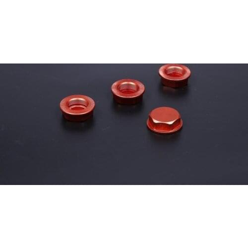 CNC precision machining full metal wheel lock nuts for ROVAN ROFUN KM HPI BAJA 5B 5T 5SC