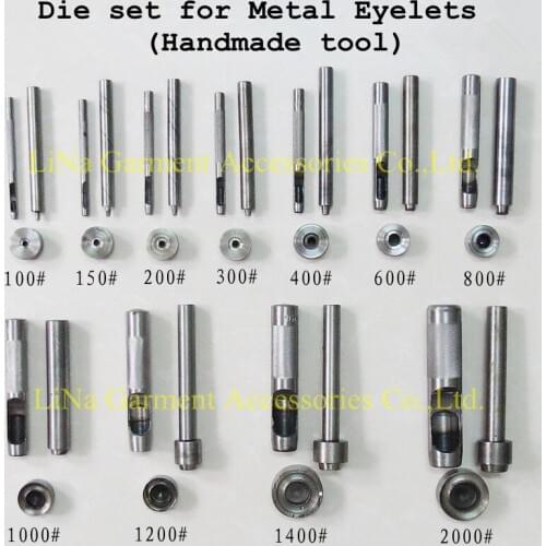 CPAM Shipping 12mm metal Die Set DIY handmade machine presser foot for sewing tools hole hand for eyelet