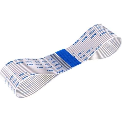 100pcs Flexible Flat Cable FFC 15 PIN 1.25 mm pitch Reverse directions 60 100 150 200 300 mm Length Type B Opposite