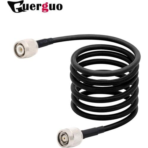 TNC Cable RG58 Pigtail TNC Male Right Angle to Elbow TNC Male 90 Degree Adapter Cable 50 Ohm RF Extension Coaxial Jumper Cord