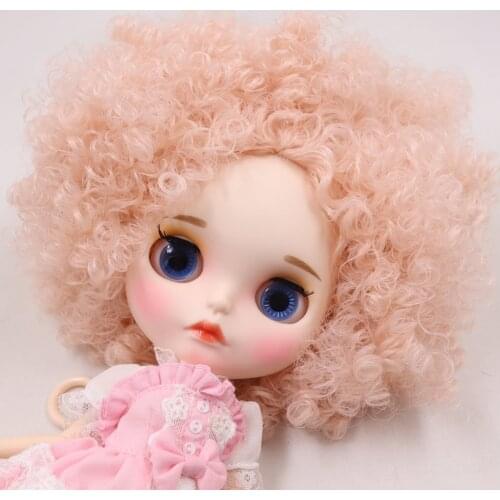ICY DBS Blyth Doll No. BL2352 Pale Pink hair Carved lips Matte customized face Joint body 1/6 bjd