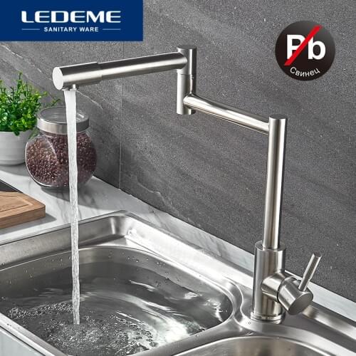 LEDEME Single Lever Kitchen Faucets China