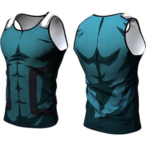 Summer Men Boys Sports Gym Running Basketball Boxing Vest Thermal Undershirt Skins Cool Tees Tank Top 7 Colors Size S-4XL